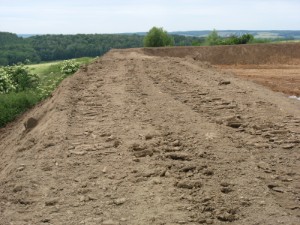 Aufnahme vom Juni 2012 in Richtung Niedermülsen